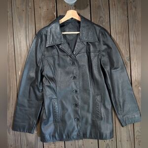 Jacqueline Ferrar Leather Jacket M